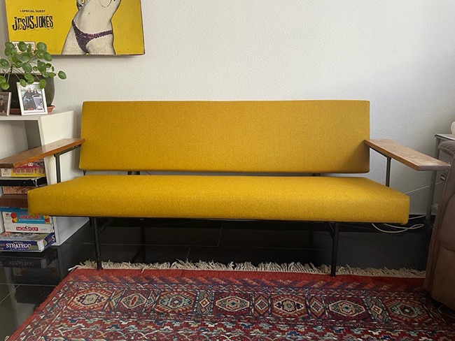 Gelderland Slaapbank Lotus Bank-geel-design