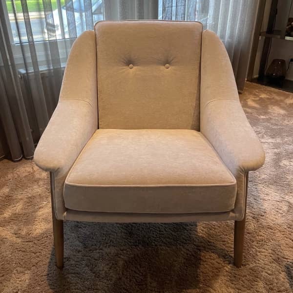 Stoffering fauteuil Stoffering klassieke fauteuil