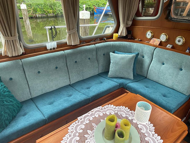 Bekleden Hoekbank Woonboot Bekleden Hoekbank Woonboot