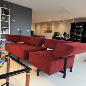 Herstoffering COR Bankstel met Alcantara